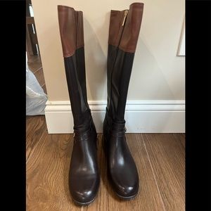 NWT BANDOLIINO 2-Tone Riding Boot. Size 9